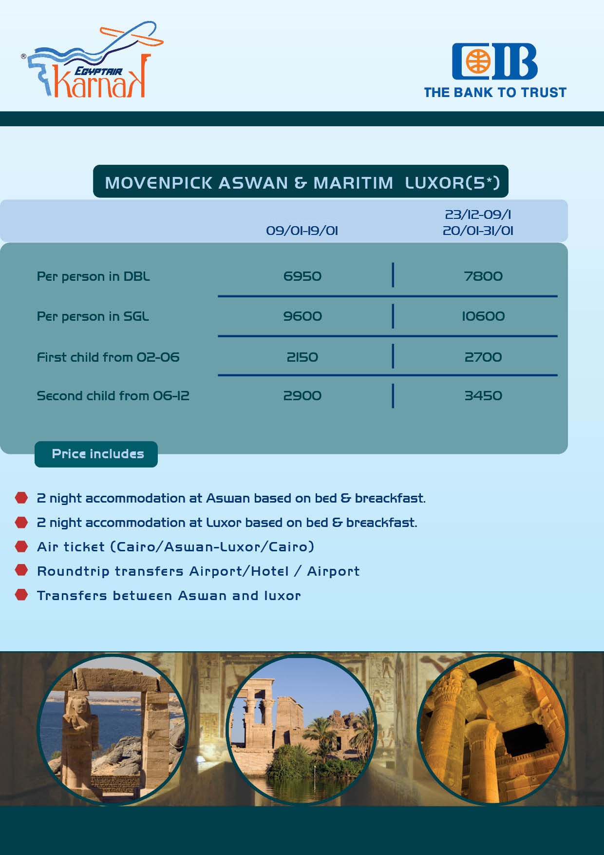 Aswan & Luxor
